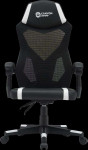 CANYON gaming chair Flow MCH01 Mesh Juodas Baltas