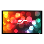 Elite Screens | SableFrame Series | ER100WH1 | Įstrižainė 100" | 16:9 | Matomo vaizdo plotis (W) 221 cm | Juodas