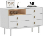 Sideboard IRIS 120x40xH75cm, baltas