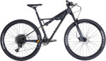 Silverback Technologie Full suspension bike SILVERBACK CF - SRAM NX 12s, dydis M - Matt Juodas / Golden