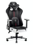 Žaidimų kėdė Diablo X-Player 2.0 Gaming Chair King Size, Juoda-balta