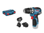 Bosch GSR 12V-35 FC, LB be akumuliatoriaus ir kroviklio, 4xGFA