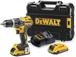 Smūginis suktuvas - gręžtuvas DeWalt DCD796D2-QW, 18V, 70Nm, 2x2.0Ah