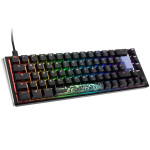 Ducky One 3 Classic Juodas/Baltas SF klaviatūra žaidimams, RGB LED – MX–Raudona – DE išdėstymas