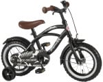 Vaikiškas dviratis Yipeeh Black Cruiser, 12", juodas