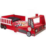 Vaikiška lova Aatrium Fire Truck SCTDFT, raudona