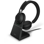 Ausinės JABRA Evolve2 65 Link380c UC Stereo Stovas Juodas