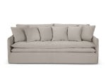 Sofa Micadoni Boho, 223x106x89 cm, smėlio spalvos