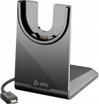 Hewlett Packard (HP) Poly Voyager 4320 USB-C Ausinės +BT700 dongle +Charging Stovas