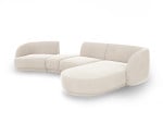 Modulinė sofa Micadoni Miley, balta