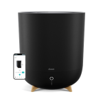 Drėkintuvas Duux | Smart Humidifier | Neo | Vanduo tank capacity 5 L | Suitable for rooms iki 50 m² | Ultrasonic | Humidification capacity 500 ml/hr | Juodas