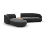 Modulinė sofa Micadoni Miley, pilka