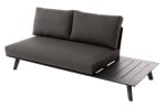 Lauk sofa Bart, pilka/juoda