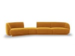 Modulinė sofa Micadoni Miley, geltona