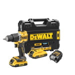 Smūginis suktuvas-gręžtuvas DeWalt DCD100YD2T; 18 V; 2x2,0 Ah akum.