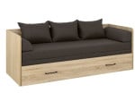 Sofa-lova BRW Tetrix, ruda