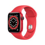 Apple Watch Series 6 40mm Red Aluminum/Red Sport Band