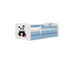 Vaikiška lova su čiužiniu Kocot Kids BabyDreams Blue panda 2, mėlyna/balta