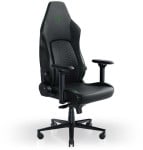 Razer Gaming Chair with Lumbar Support Iskur V2 EPU Synthetic Leather; Steel; Aliuminio | Juodas/Žalias