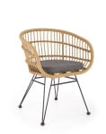 K456 chair natural/pilkas