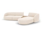 Modulinė sofa Micadoni Miley, smėlio spalvos