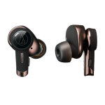 Audio-Technica Earbuds ATH-TWX9 belaidės ausinės, Juodos