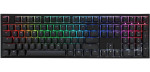 Ducky One 2 foninis apšvietimas PBT Klaviatūra žaidimams, MX-Mėlyna, RGB LED - juodas