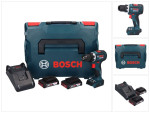 Profesionalus akumuliatorinis gręžtuvas Bosch GSR 18V-90 C 18 V 64 Nm bešepetėlinis + 2x 2,0 Ah akumuliatorius + įkroviklis + L-Boxx