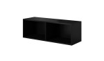 Cama open storage cabinet ROCO RO2 112/37/37 juodas