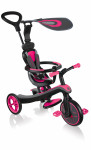 Daugiafunkcinis triratukas Globber Explorer Trike 4in1, rožinis 632-110