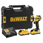 DEWALT SMŪGINIS VAIRUOTOJAS 18V 190Nm 2x3.0Ah TSTAK DCF809L2T