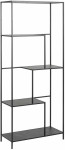 Shelf INFINITY 72x32xH170cm, juodas