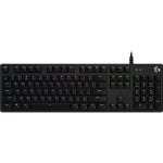 Klaviatuur Logitech G512 Carbon Lightsync GX Red (SWE)