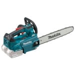 Makita DUC356Z Akumuliatorinis grandininis pjūklas, 2X18V BL-motor, 350mm, 20 m/s. (TOP HANDLE) Be akumuliatorių ir kroviklio!