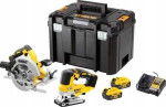 Rinkinys įrankių Dewalt DEWALT Rinkinys COMBO 18V DCK2012P2T (DCS570 + DCS334) 2x5,0Ah