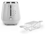 Skrudintuvas Toaster De'Longhi Eclettica Baltas CTY2103.W