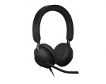 JABRA Evolve2 40 SE MS Stereo Ausinės on-ear su laidu USB-C noise isolating Certified skirta Microsoft Teams