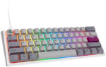 Ducky One 3 Mist Pilkas Mini Klaviatūra žaidimams, RGB LED - MX-Ergo-Clear (US)