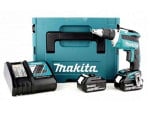 Akumuliatorinis atsuktuvas Makita DFS 452 Rmj, 18 V, su akumuliatoriumi ir įkrovikliu