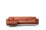 Kampinė sofa-lova Image Corner Left, ruda