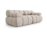 Modulinė sofa Micadoni Bellis, 188x94x64 cm, balta