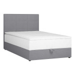 Čiužinys Continental bed LEVI 120x200cm, with mattress, pilkas