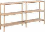 Shelf BRAIDWOOD 169x30xH88,4cm, baltas