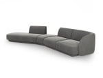 Modulinė sofa Micadoni Miley, pilka