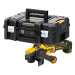 Kampinis šlifuoklis DeWalt DCG409VSN-XJ; 18 V (be akumuliatoriaus ir pakrovėjo)