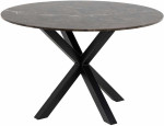 Dining table HEAVEN D120xH75,5cm, ruda