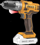 Ingco CIDLI201452E cordless drilling screwdriver with impact driver incl. 2pcs battery and charger