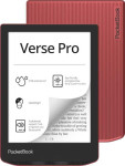 Elektroninė skaityklė Pocketbook Verse Pro 6" 16GB Azure (PB634-3-WW-B), Raudona