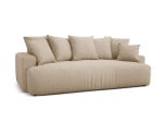 Sofa Micadoni Bette, 221x104x93 cm, smėlio spalvos