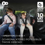 KINDERKRAFT automobilinė kėdutė XPEDITION 2 i-Size 40-150cm. Mėlynas, KCXPED02BLU0000